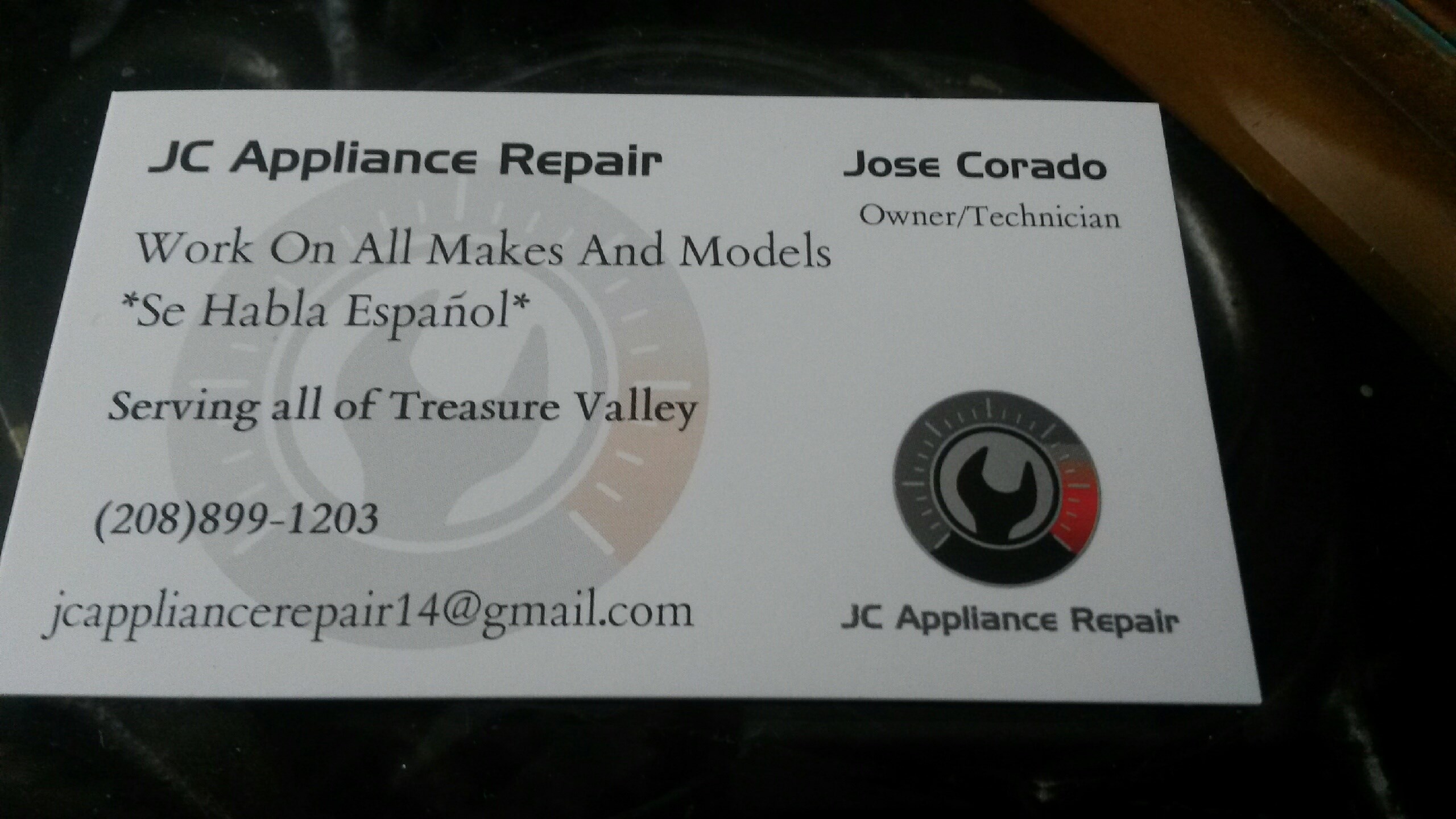 Logo for JC Appliance Repair