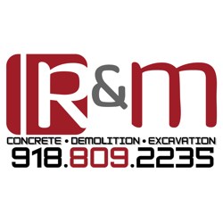 R&M Concrete logo