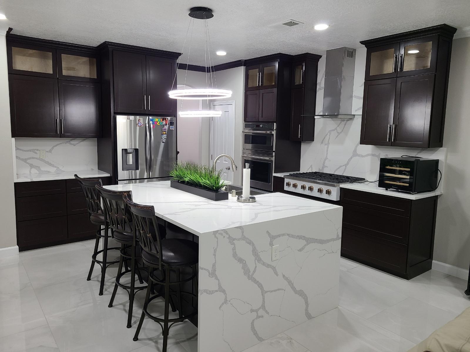 Logo for M & R Marble and Granite