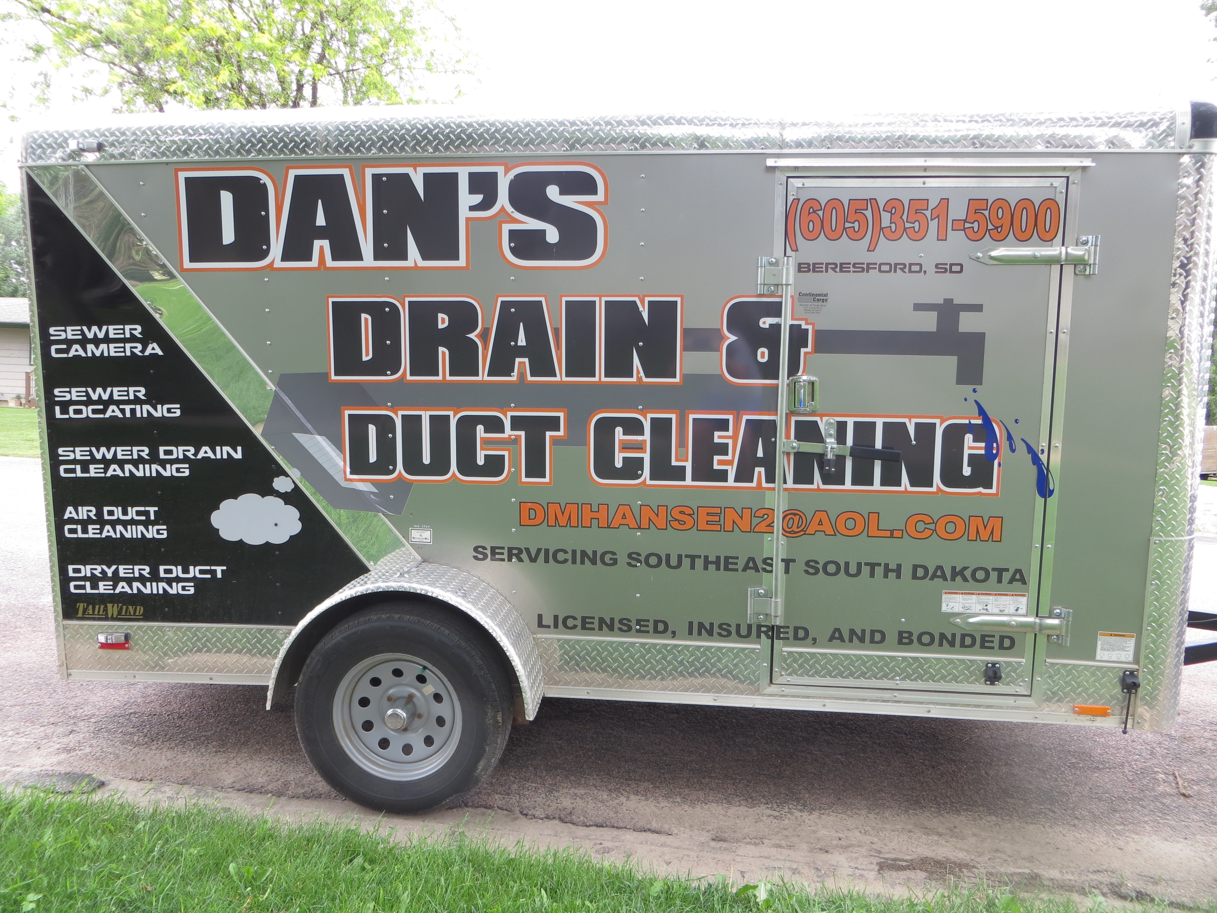 Logo for Dan's Drain & Duct Cleaning LLC