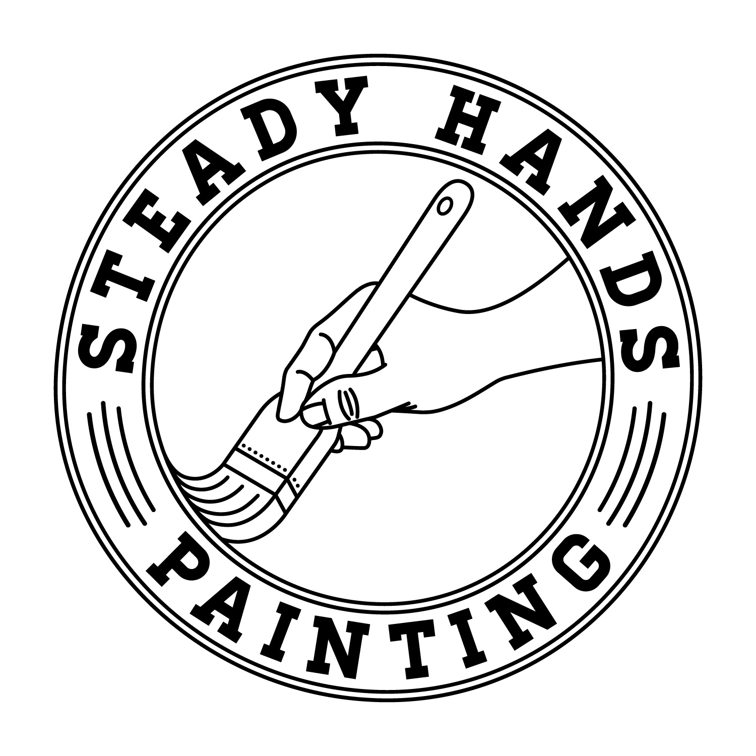 Logo for Steady Hands Painting