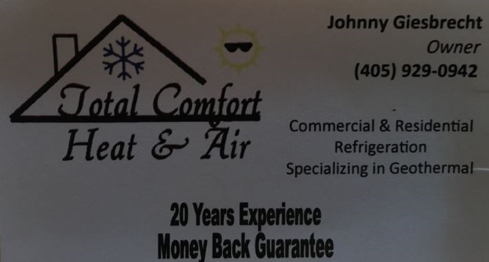 Logo for Total Comfort Heat & Air