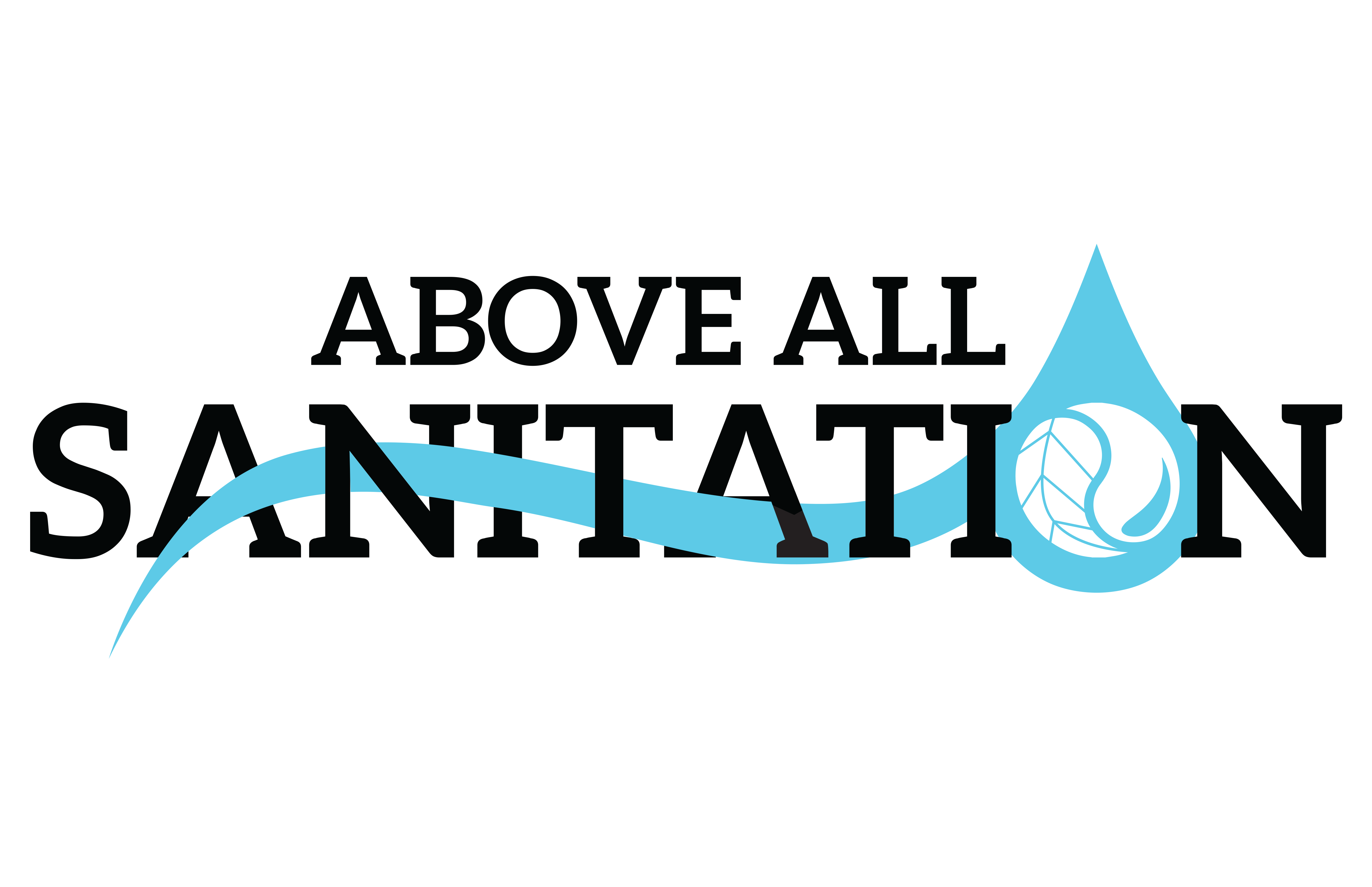 ABOVE ALL SANITATION logo