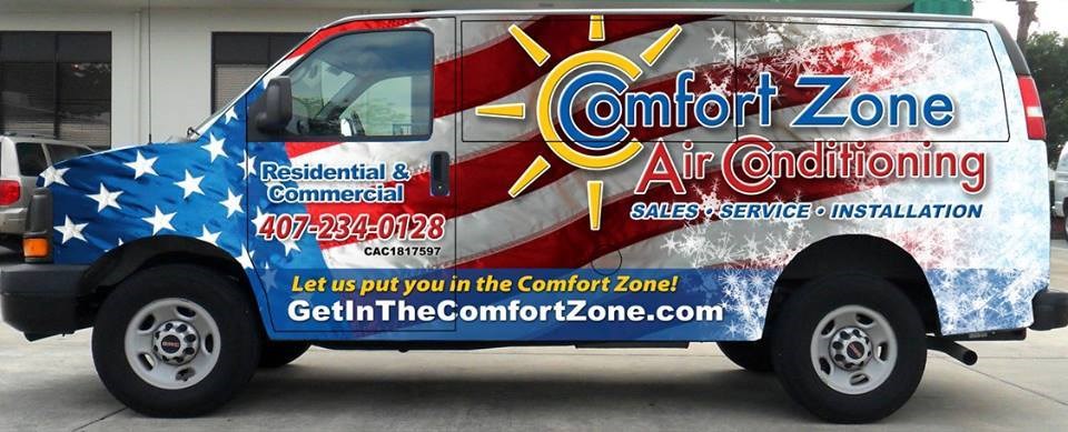 Comfort Zone Air Conditioning AH Corp logo