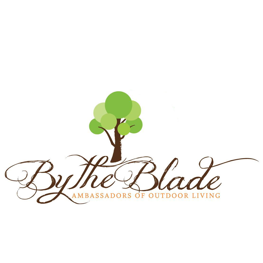 Logo for By The Blade Lawn and Landscape