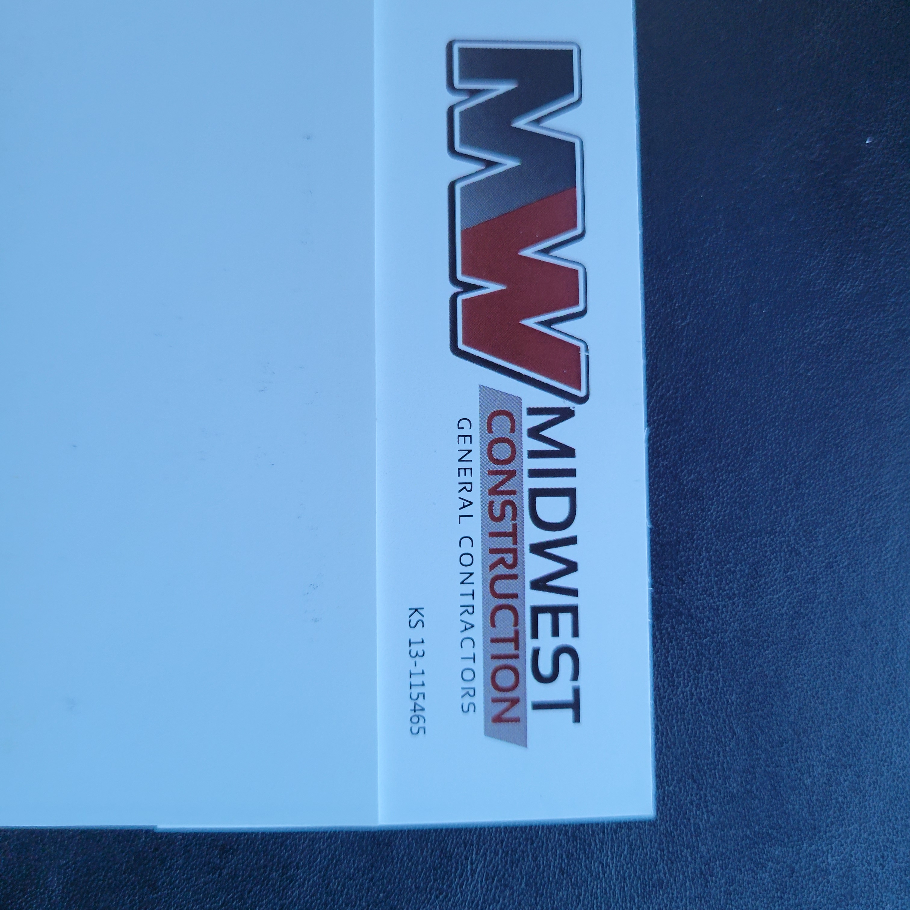 Logo for Midwest Construction