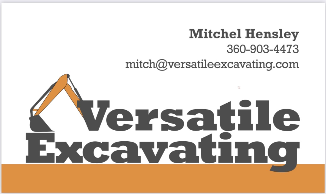 Logo for Versatile Excavating