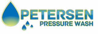 Logo for Petersen Pressure Wash LLC