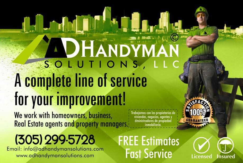 A D Handyman Solution Inc logo
