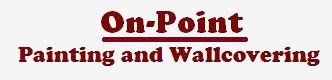 Logo for On-Point Painting and Wallcovering