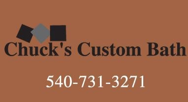 Chuck 's Custom Bath logo