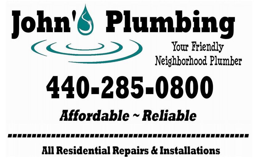 Logo for John's Plumbing