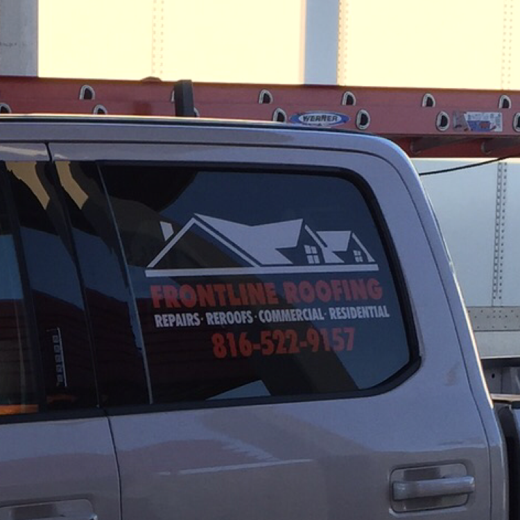 Logo for Frontline Roofing LLC