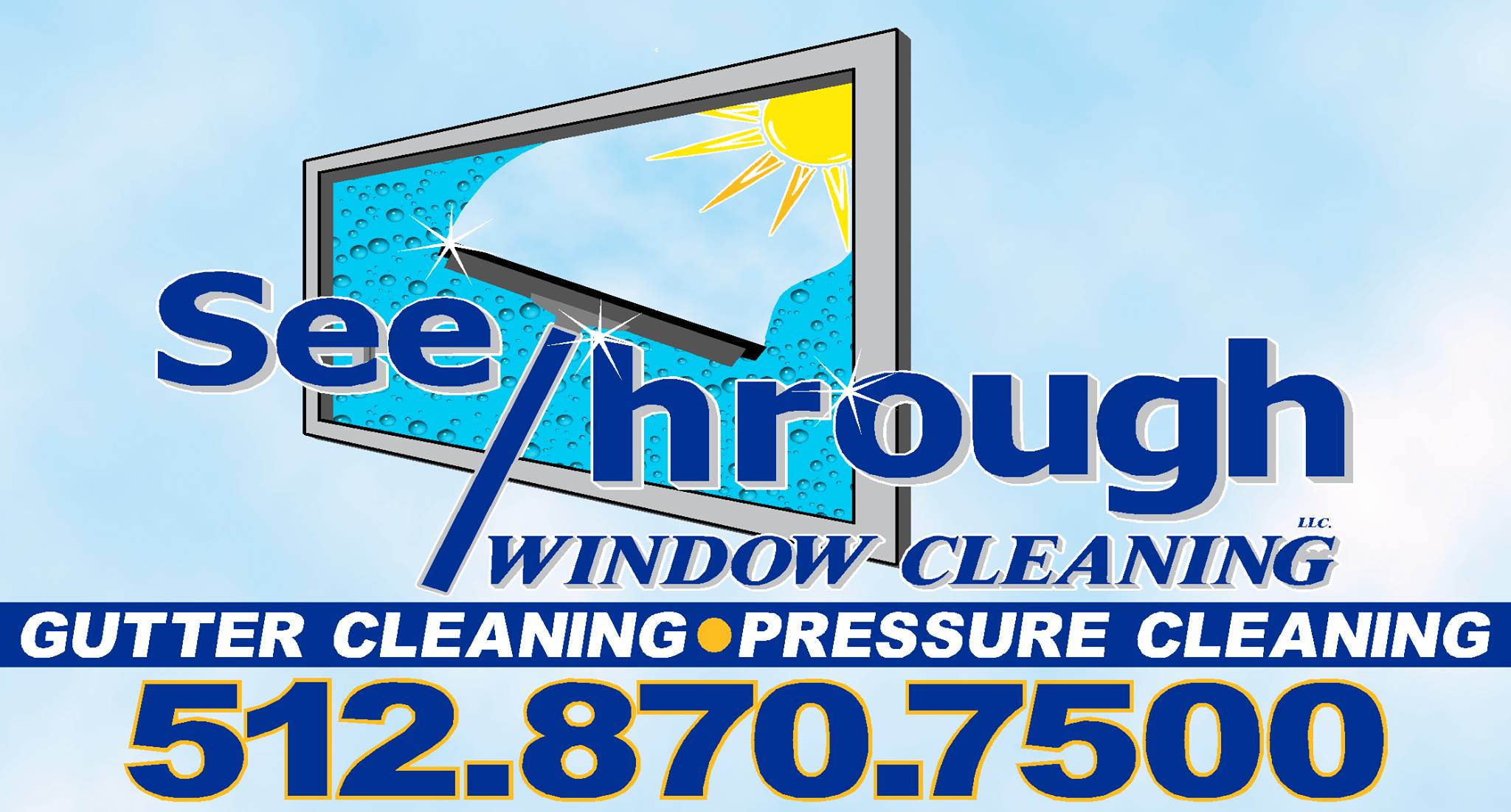 Logo for See Through Window Cleaning LLC