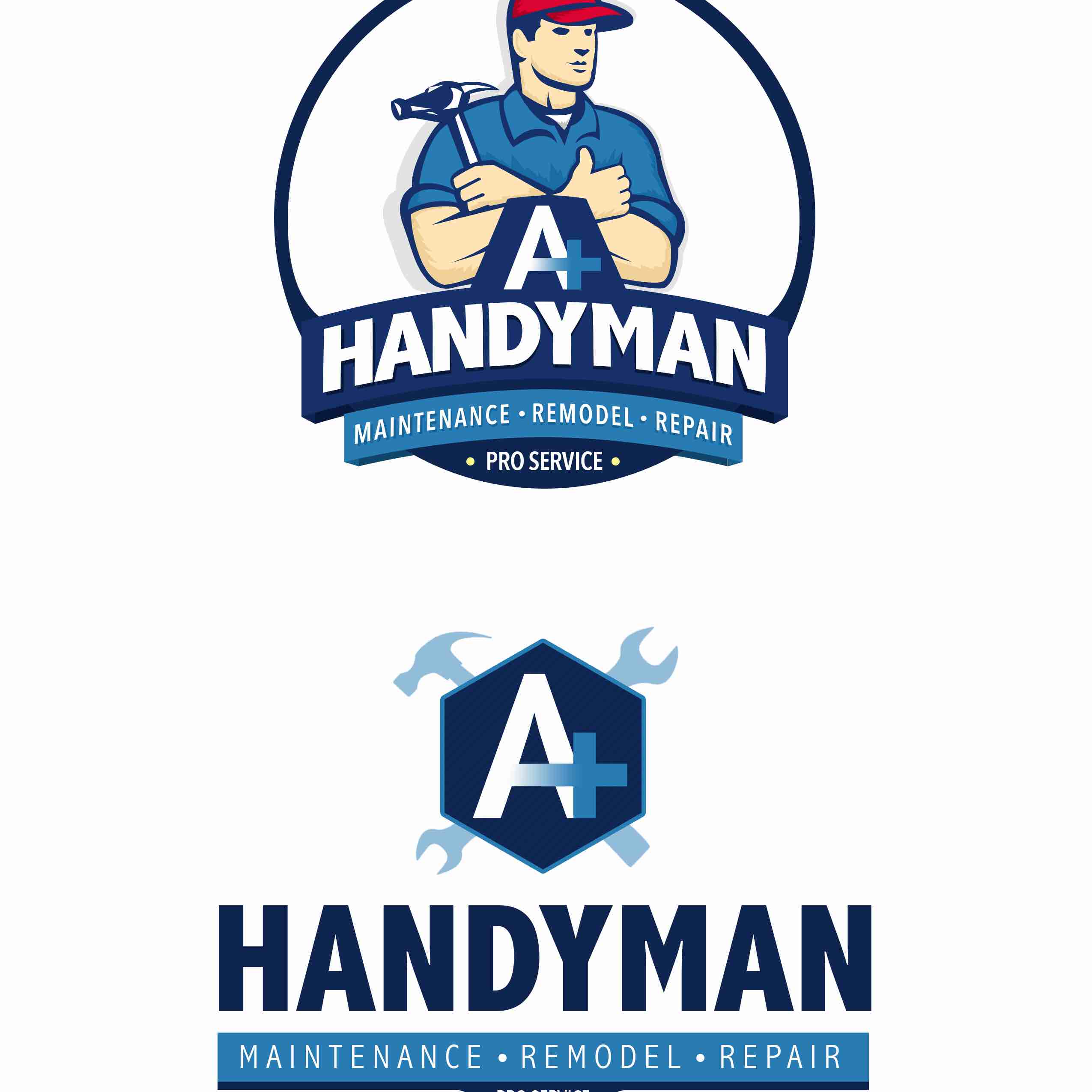 Logo for A+ Handyman Services