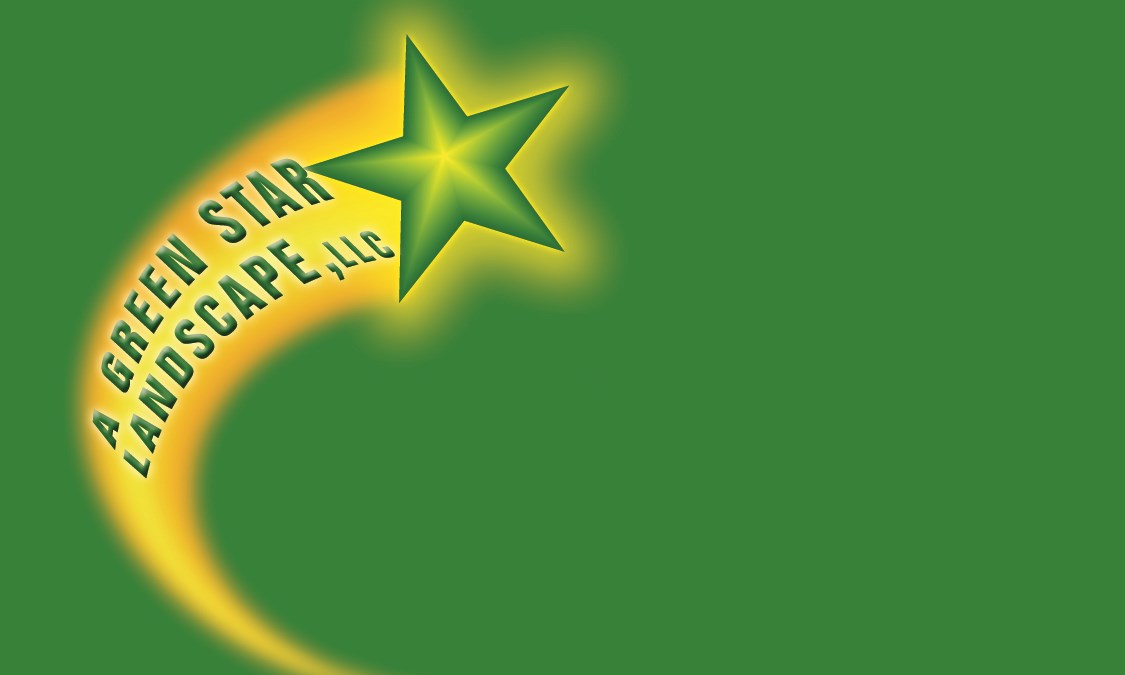A Green Star Landscape LLC logo