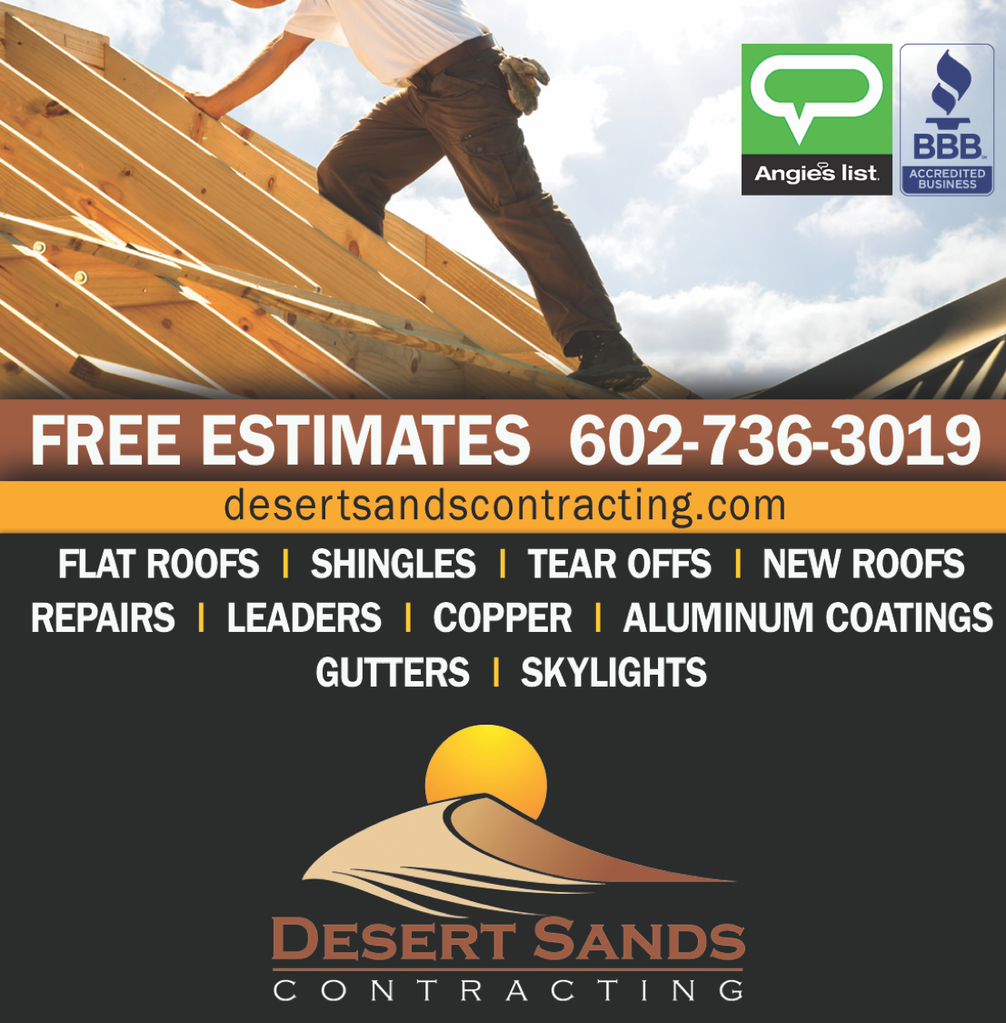 Logo for Desert Sands Contracting