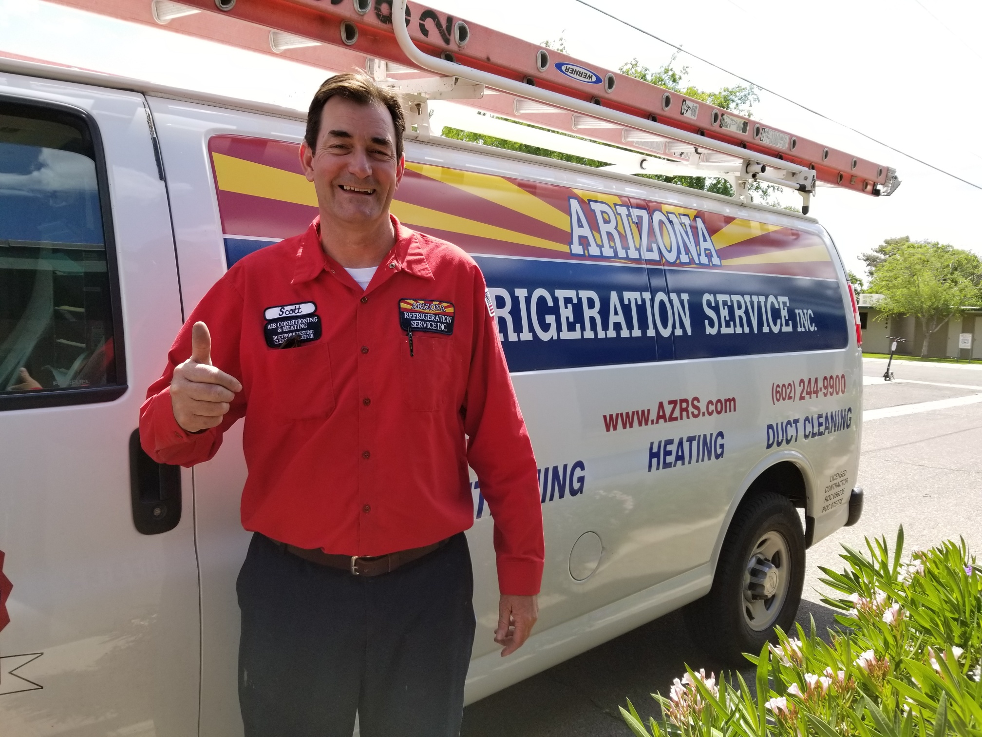 Arizona Refrigeration Service logo