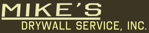 Logo for Mike's Drywall Service