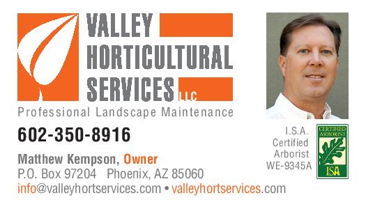 Valley Horticultural Services logo