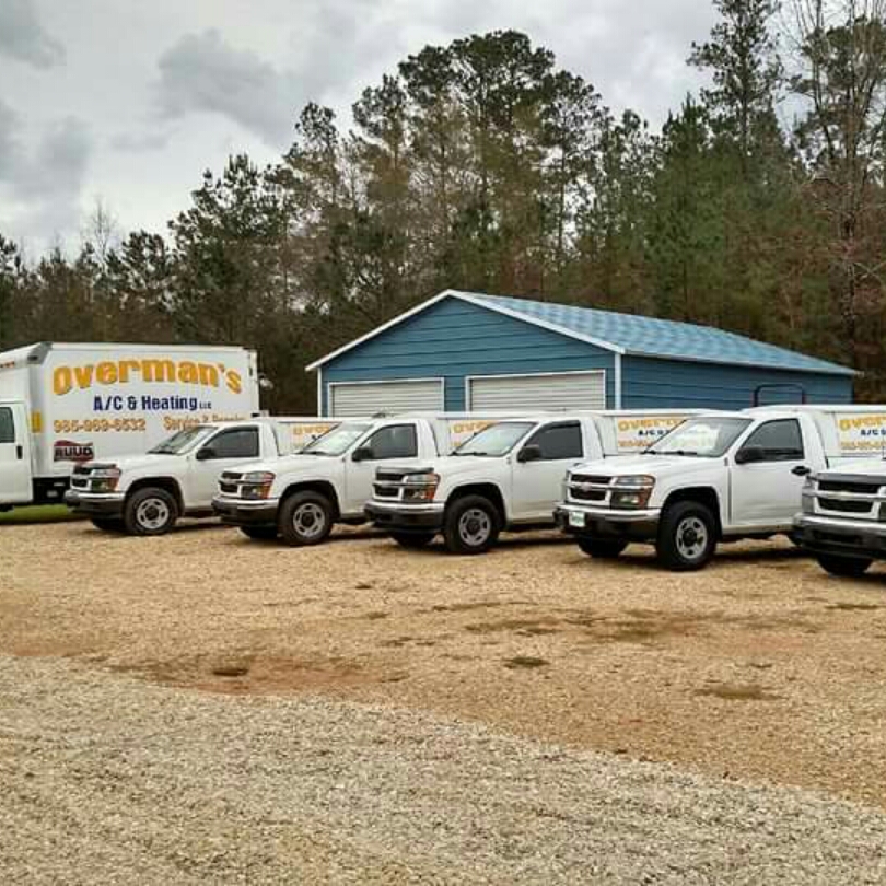 OVERMAN'S A/C AND HEAT logo