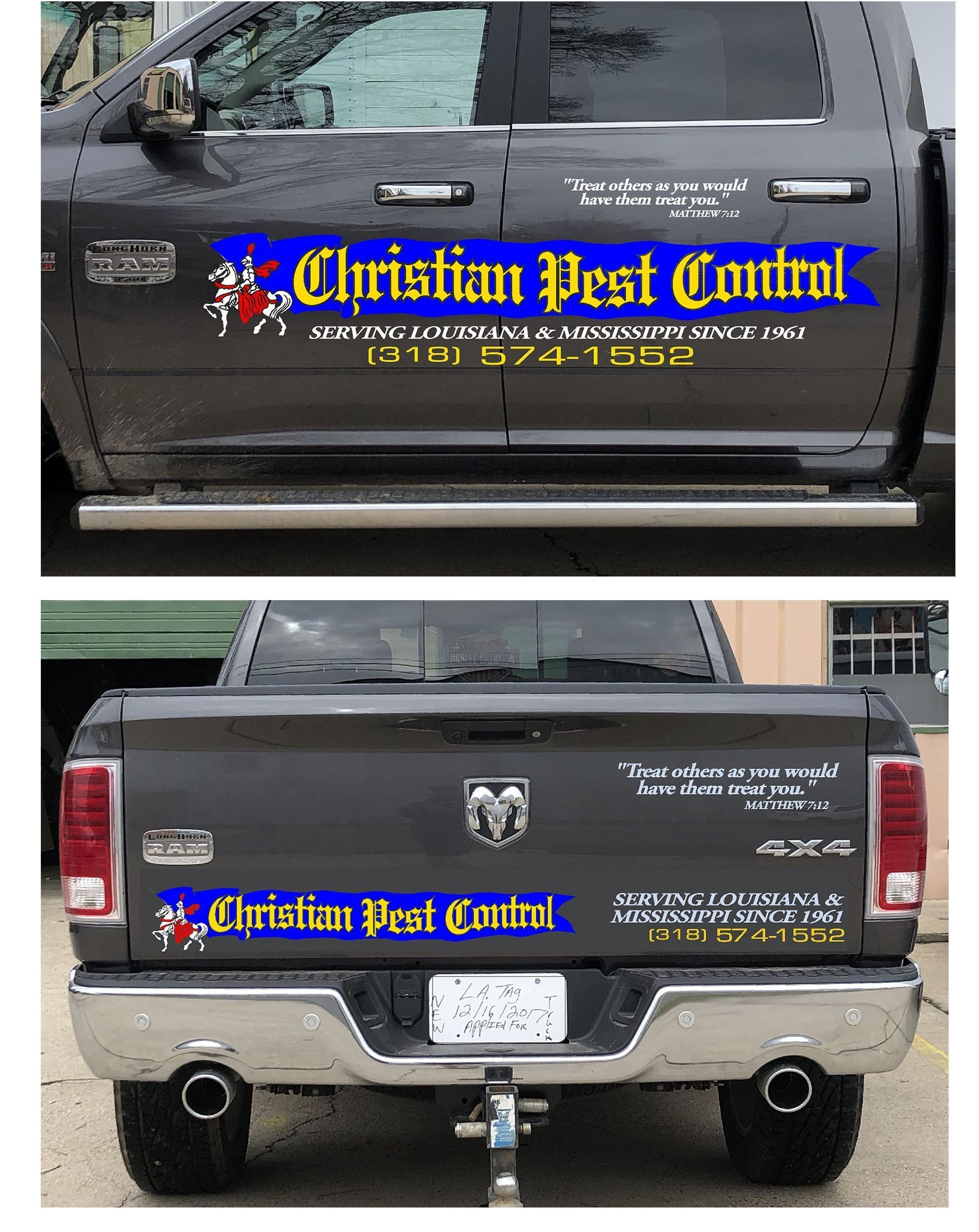 CHRISTIAN PEST CONTROL logo