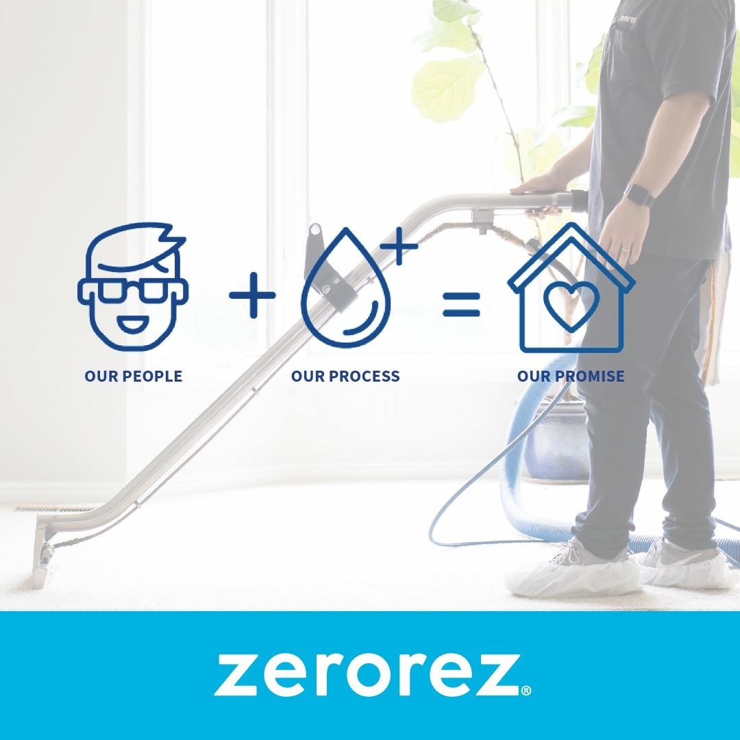 Logo for Zerorez Carpet Cleaning