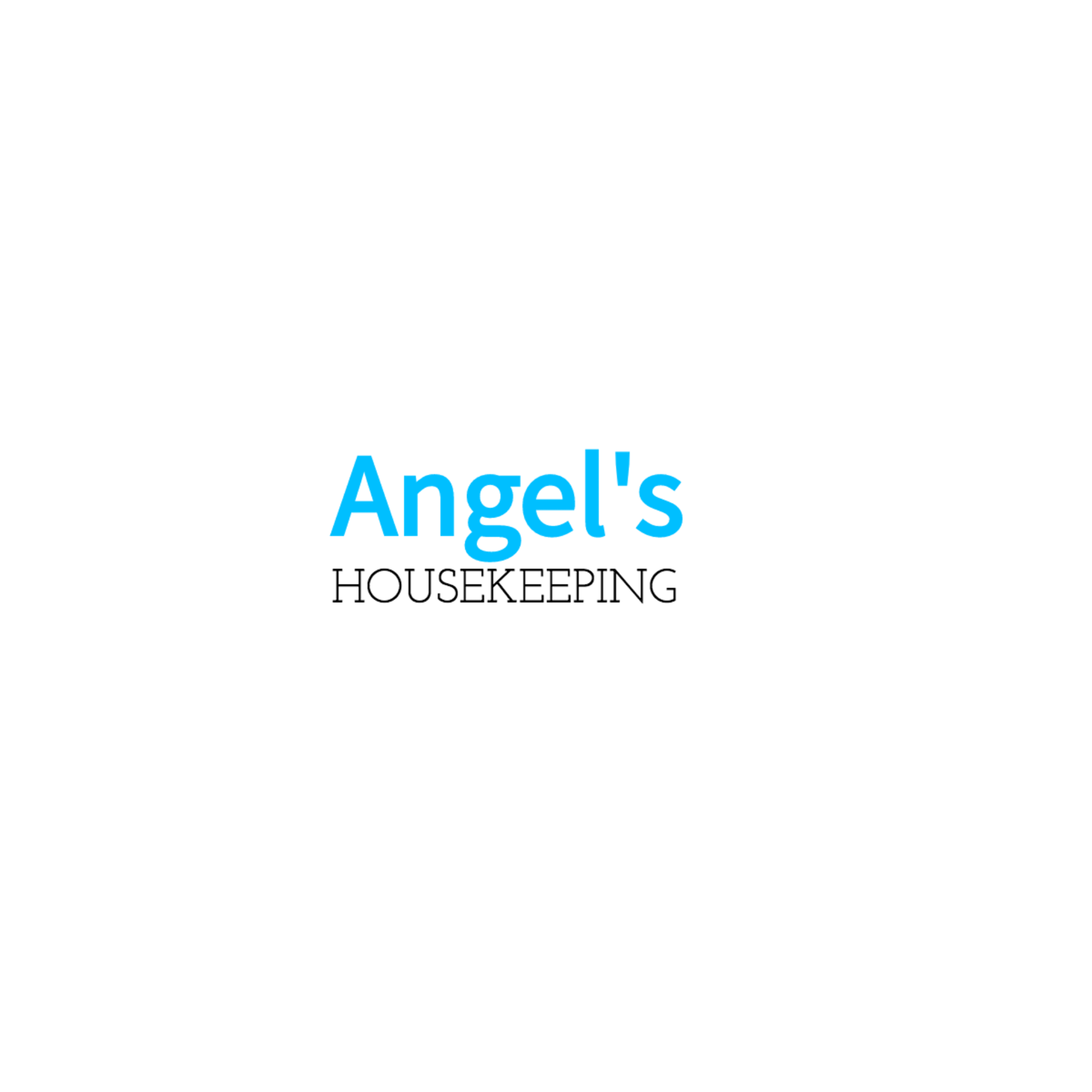Logo for Angel's Housekeeping and Window Cleaning