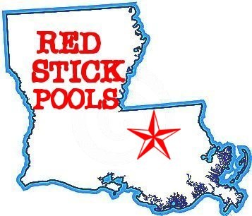 Red Stick Pools logo