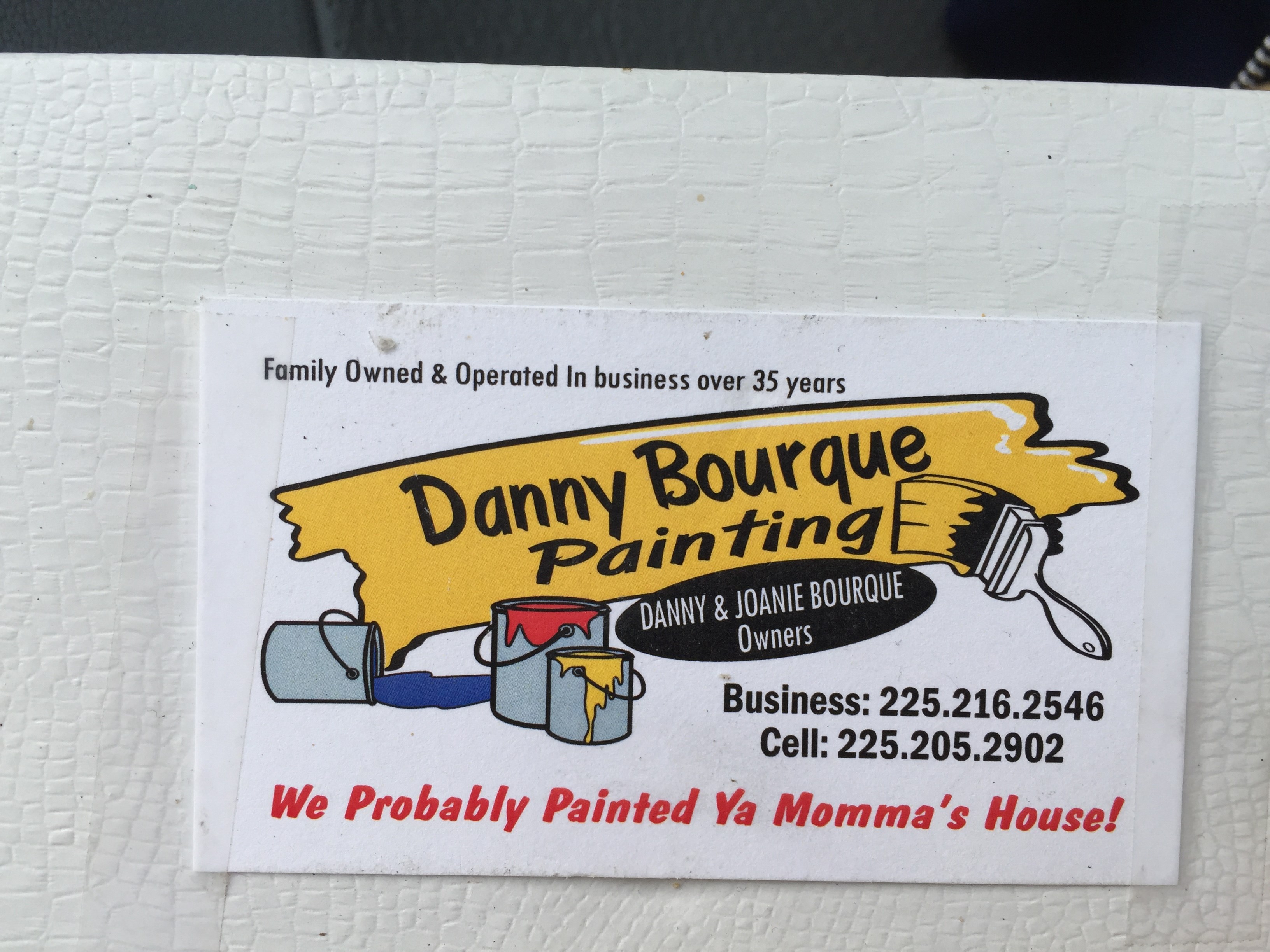 Danny Bourque Painting logo
