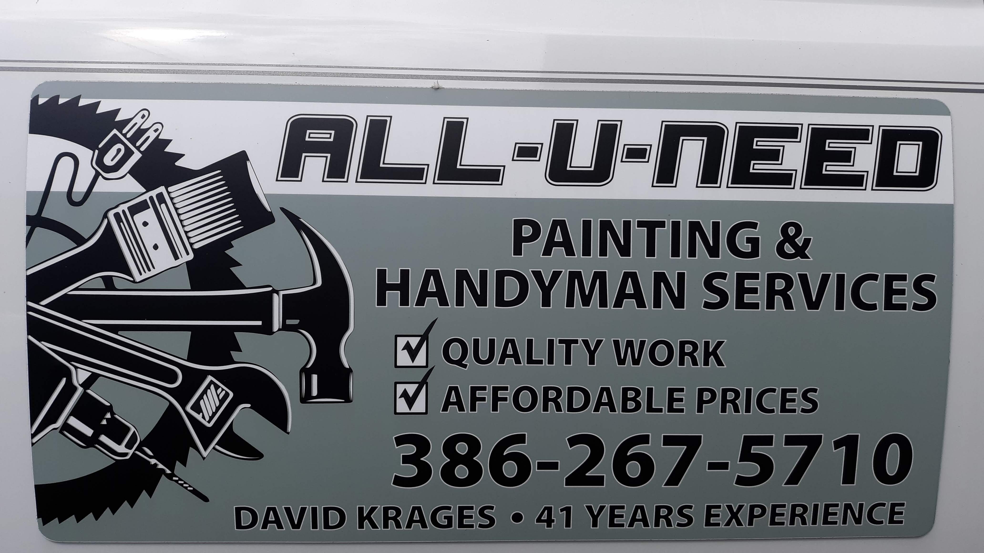 Avatar for All-U-Need Painting & Handyman Service LLC