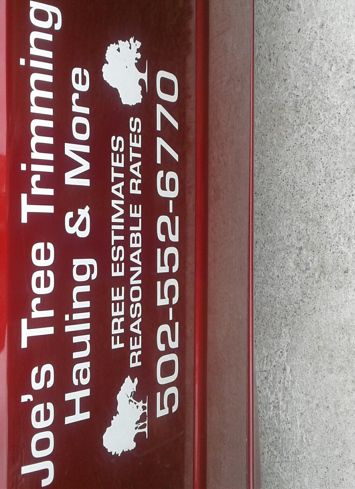 Joe's Tree Trimming Hauling & More logo