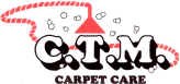 Logo for CTM Carpet Care LLC