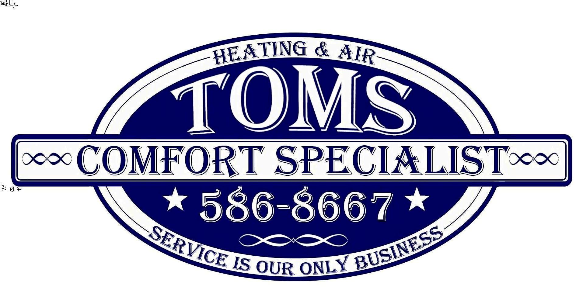 TOMS HEATING & AIR LLC logo