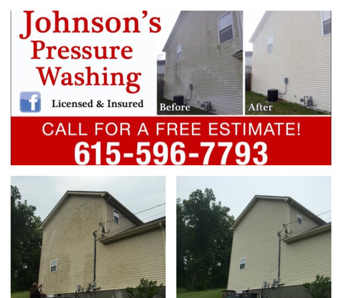 Johnson's Pressure Washing logo