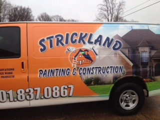 Logo for Strickland Construction