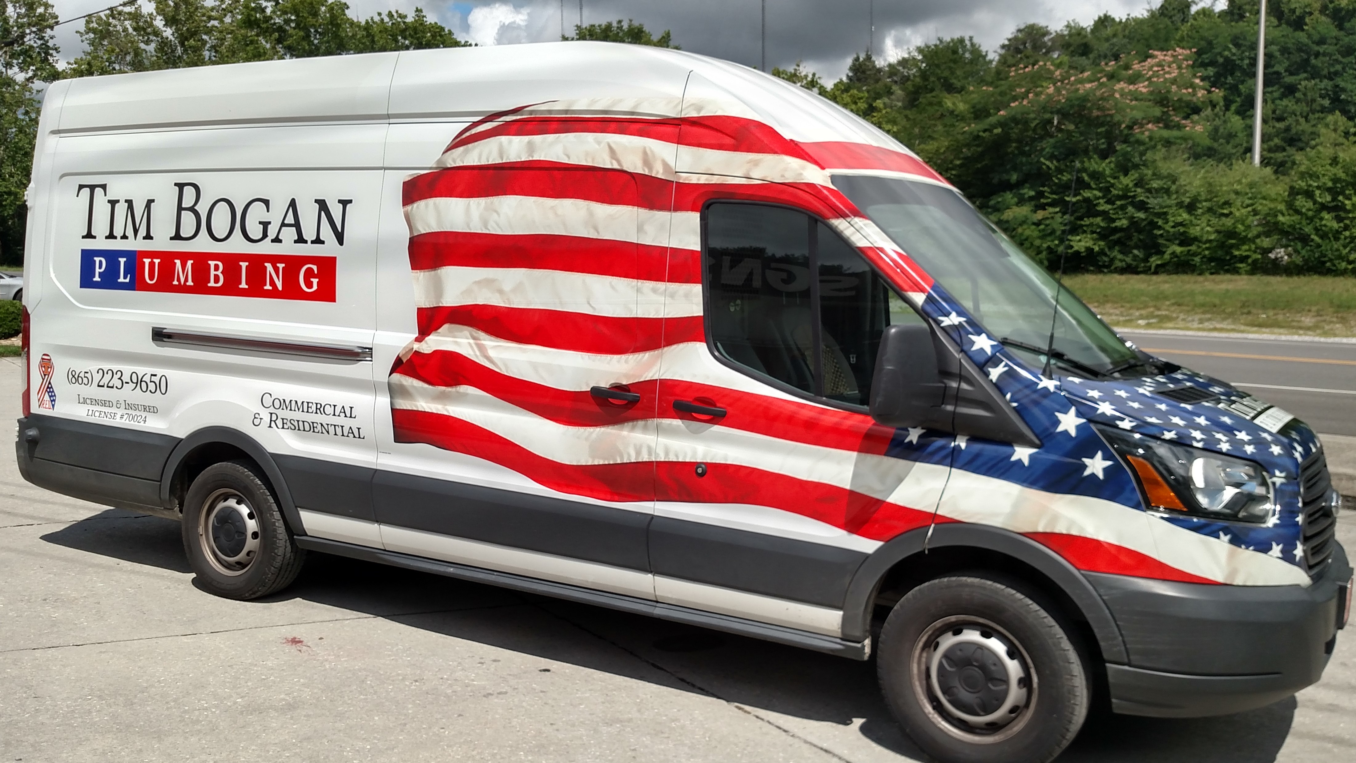 Logo for Tim Bogan Plumbing