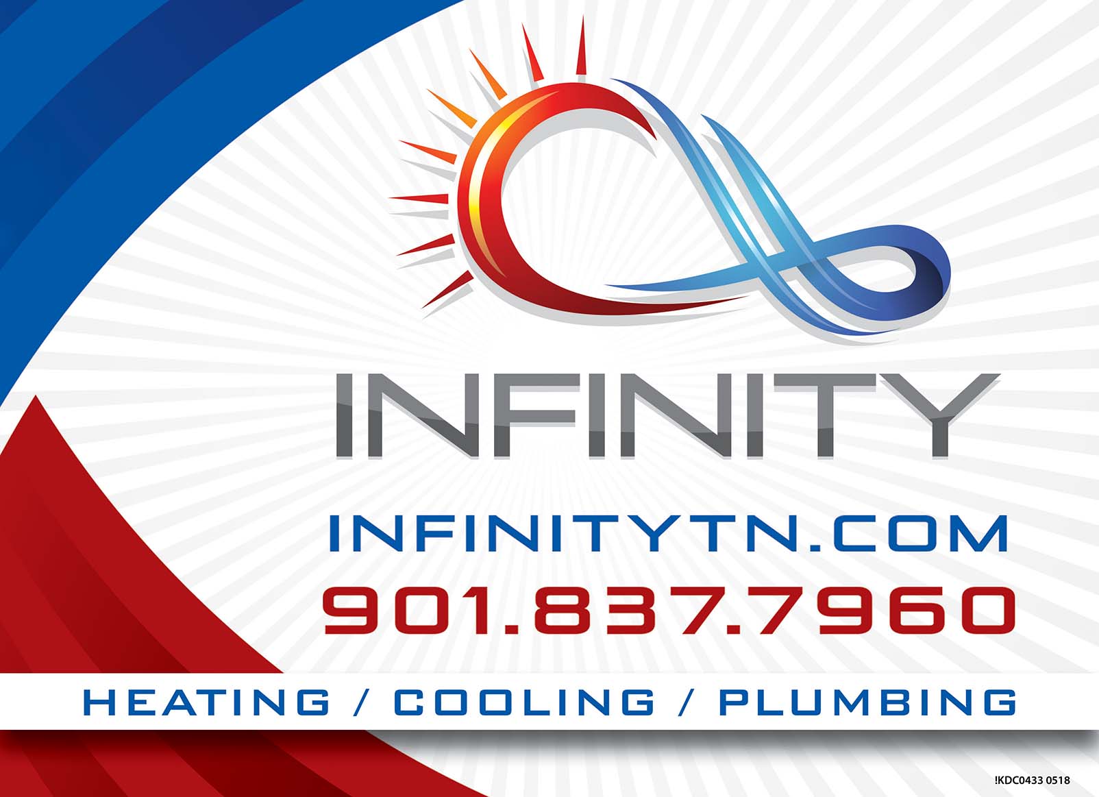 Logo for Infinity Heating and Air Conditioning