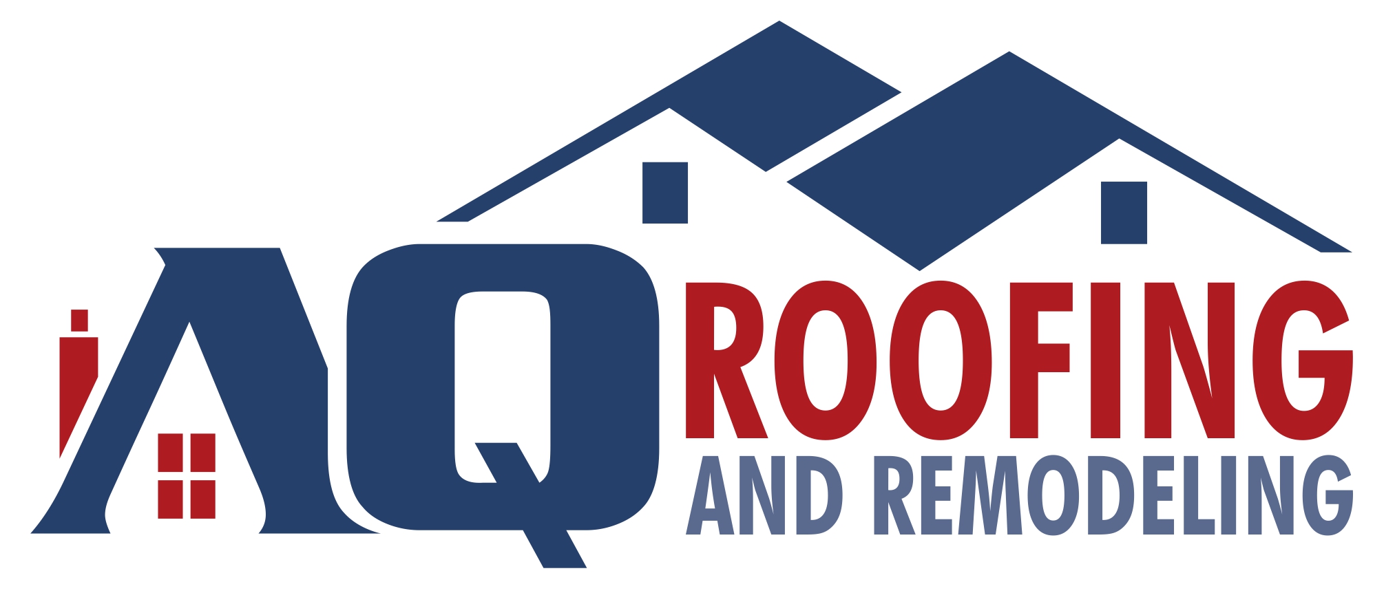 Logo for AQ Roofing, LLC.