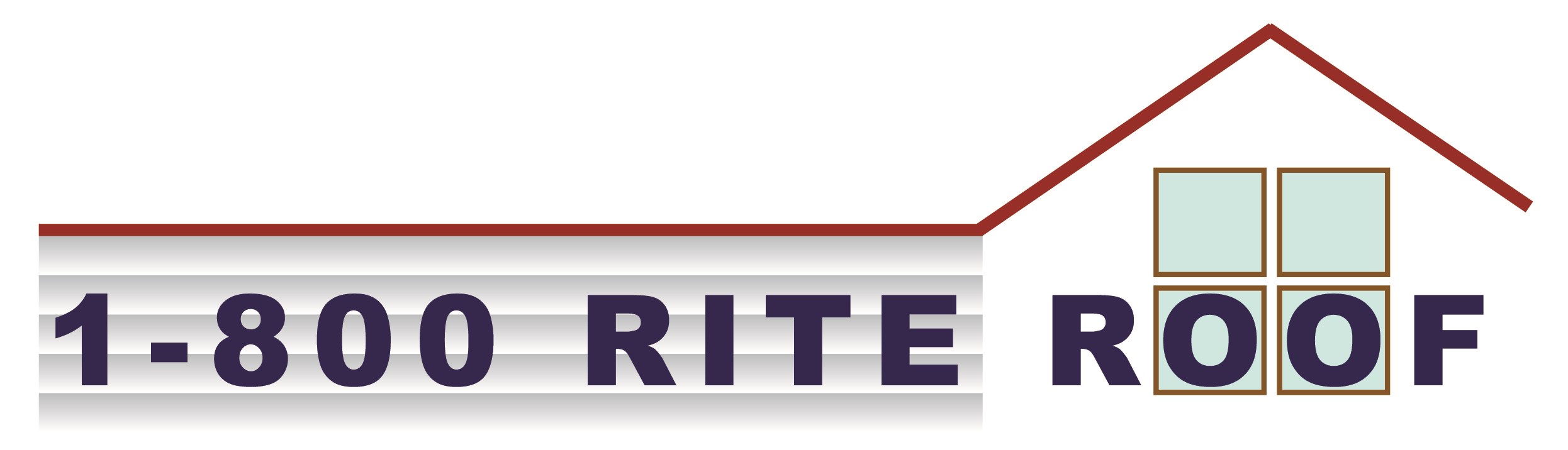 1-800-RITE-ROOF logo