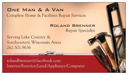 One Man and a Van ( Household Repair Services ) logo