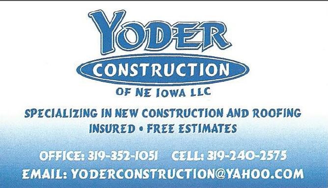 Yoder Construction of NE Iowa LLC logo