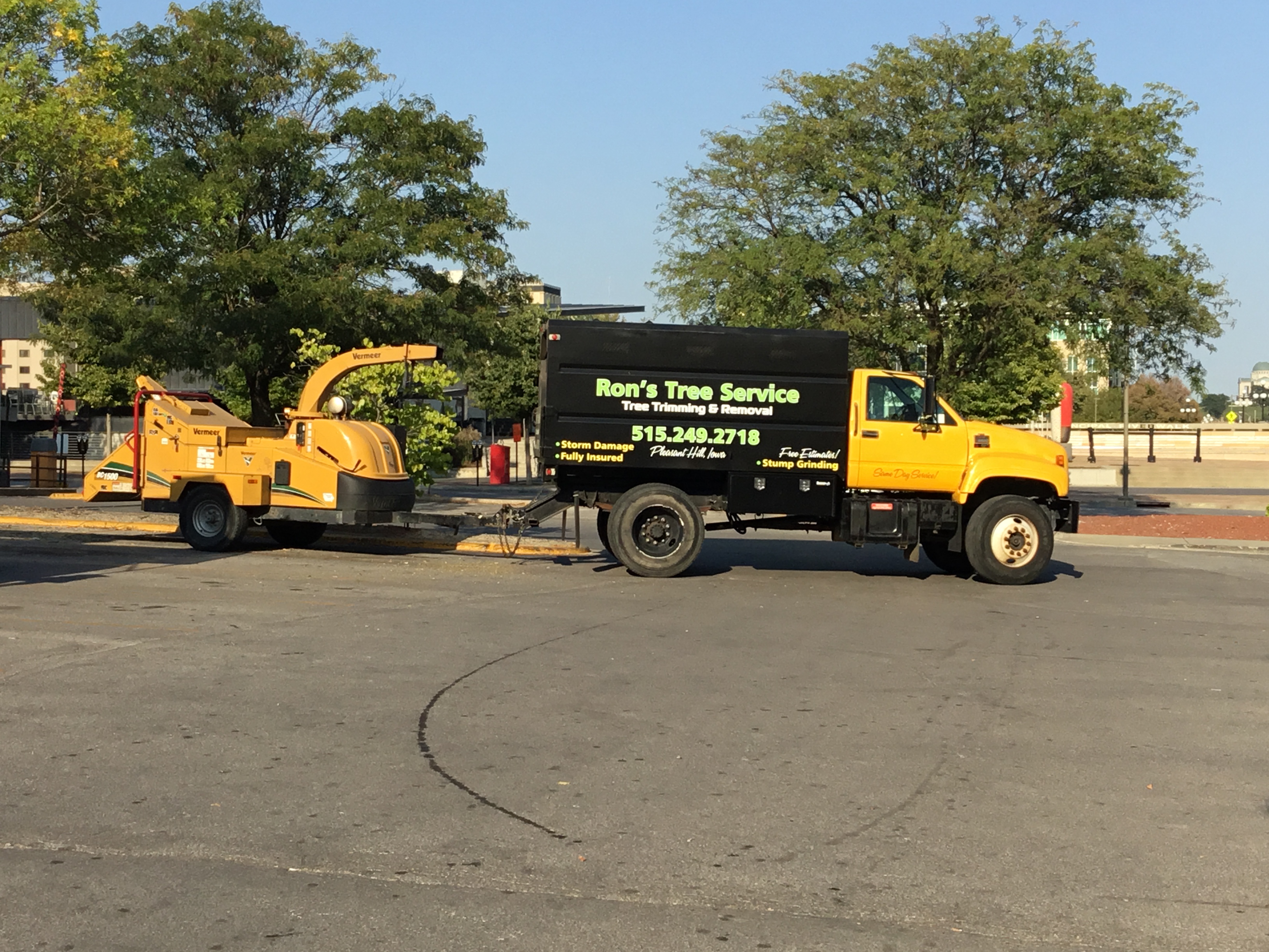 Ron's Tree Service logo