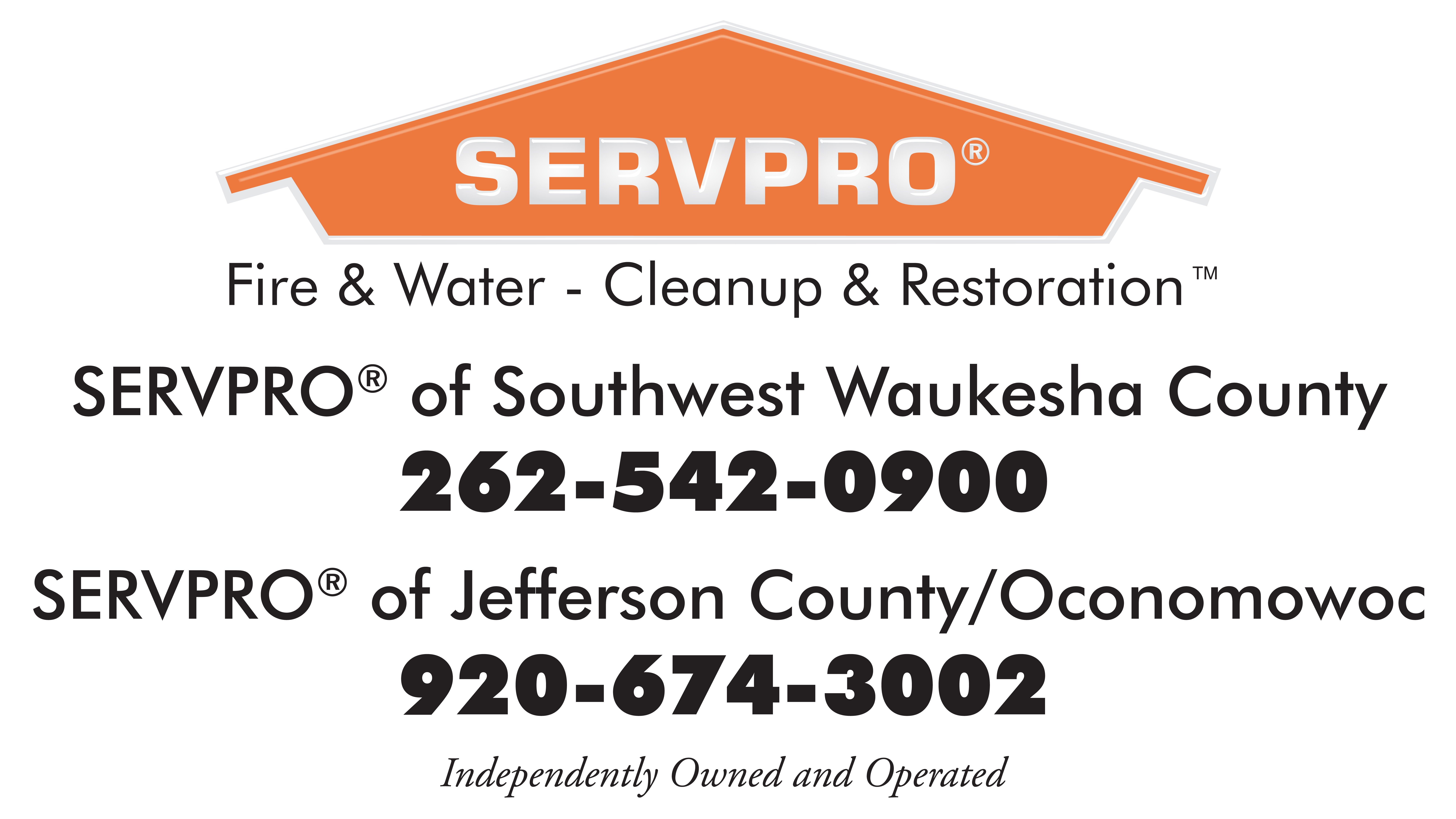 Logo for SERVPRO of Southwest Waukesha & Jefferson County