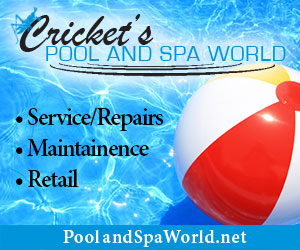 Logo for CRICKETS POOL & SPA WORLD