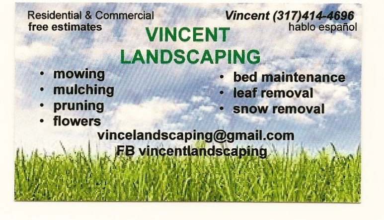 Vincent Landscaping logo