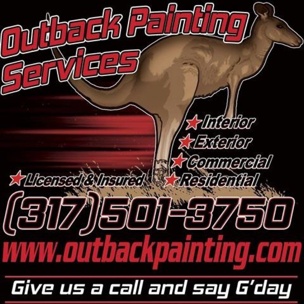 Logo for Outback Painting Services