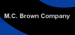 Logo for M C BROWN CO