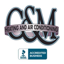 Logo for C and M Heating and Air