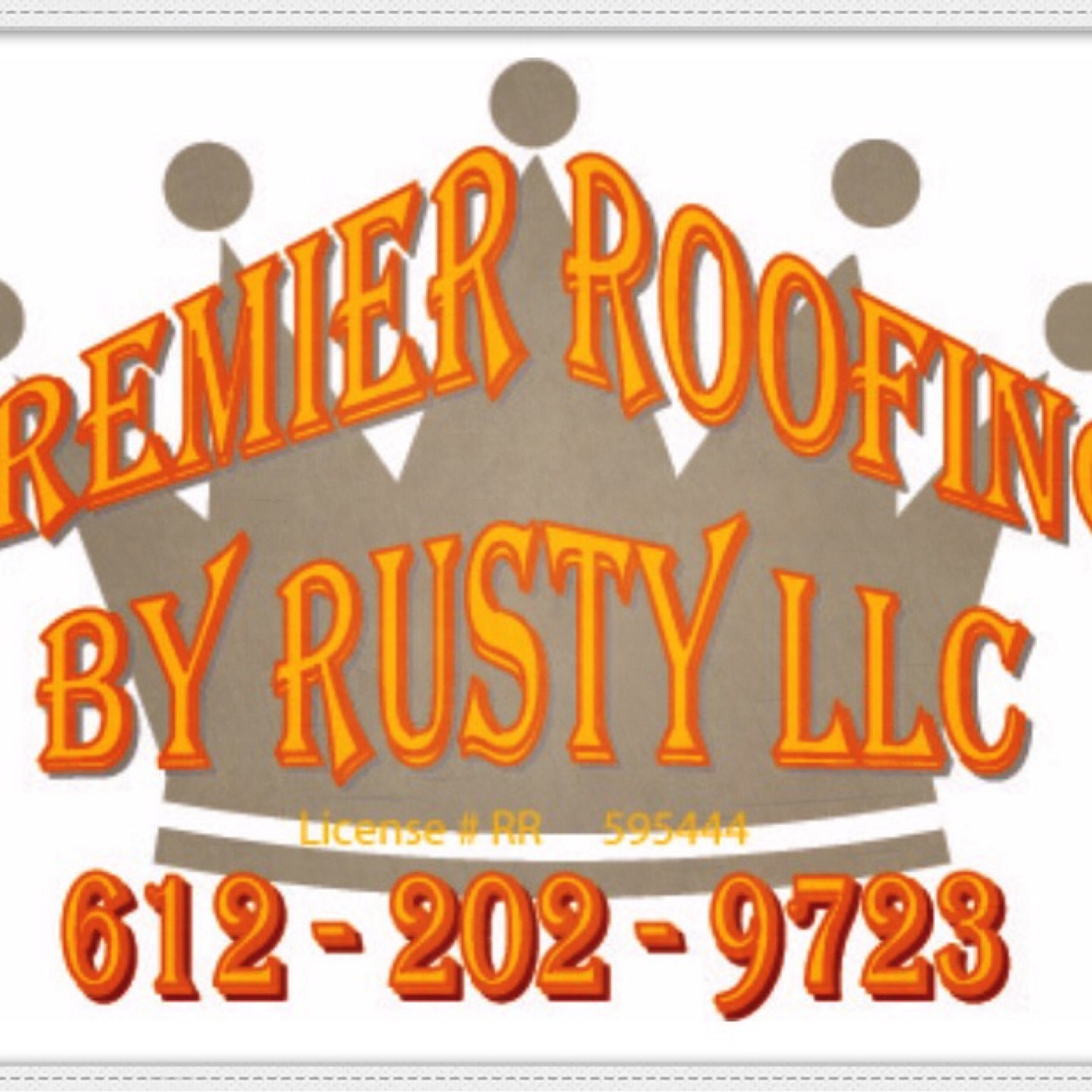 Logo for Premier Roofing By Rusty